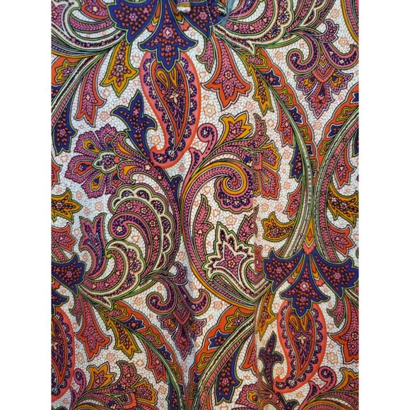 Loft Paisley Long Sleeve Dress Size Large Pettite NWT - Picture 3 of 6